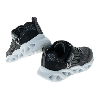 Skechers Twisty Brights 401625L-CCBK Γκρι-Μαύρο