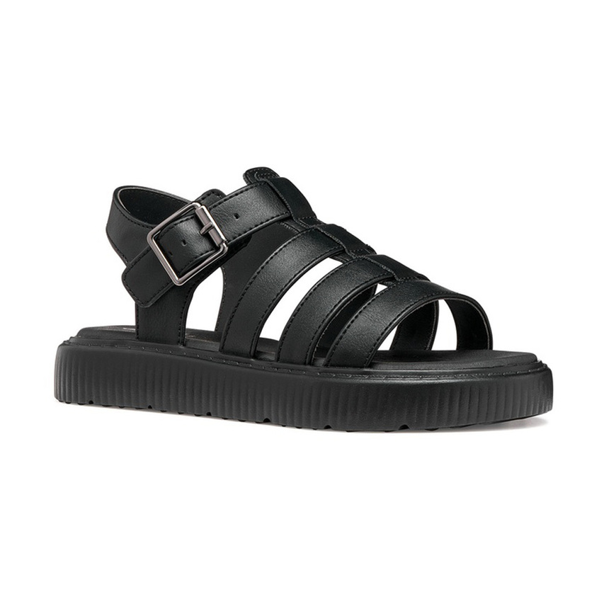 Geox J65DBD-C9999 Μαύρο , 35