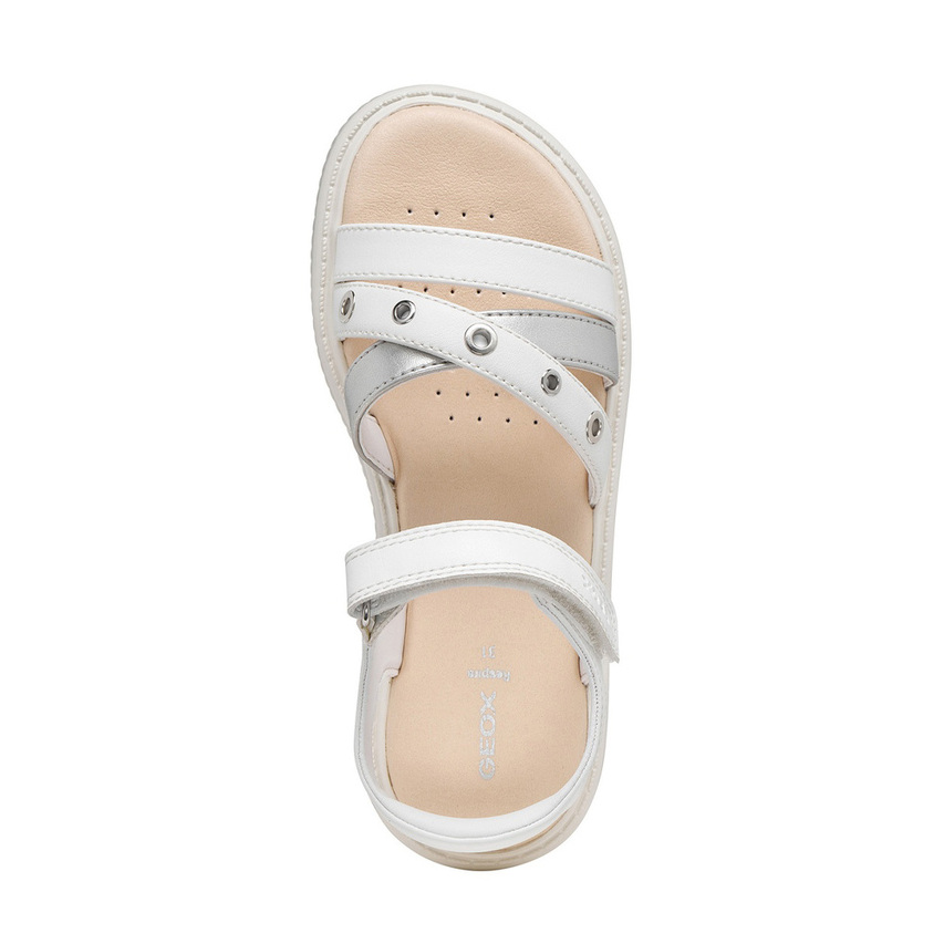 Geox J45DBI-C1000 Λευκό , 36