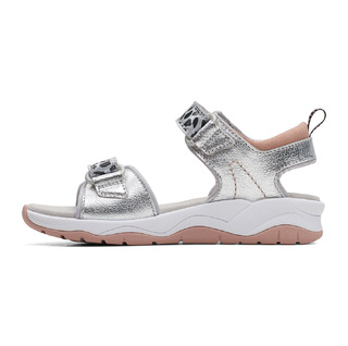 Clarks Clowder Print K 26166127 Ασημί