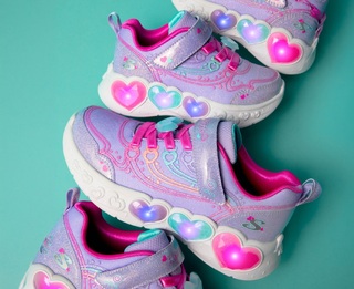 Skechers Enchanted Hearts S-Lights 303266L-LVMT