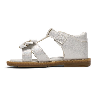 Clarks Luana Bow T 26187201 Λευκό