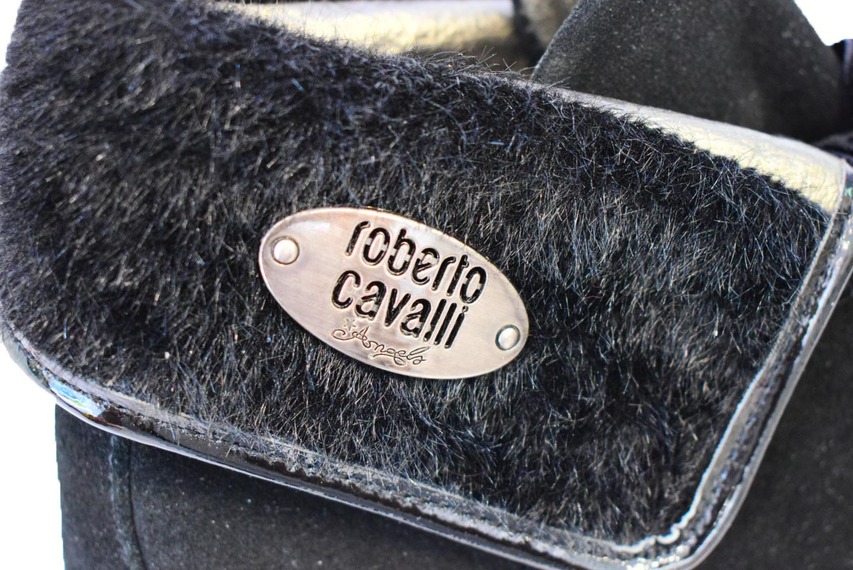 Roberto Cavalli Μποτάκι 1140 Μαύρο