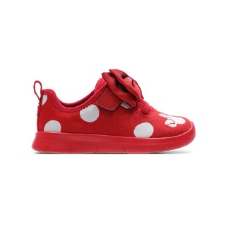 Clarks Ath Bow Toddler Disney 26142411 Red