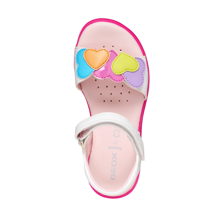 Geox J65P1D-C0653 Λευκό , 32