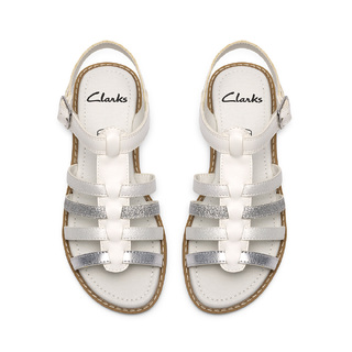 Clarks Luana Hope K 26187207 Λευκό