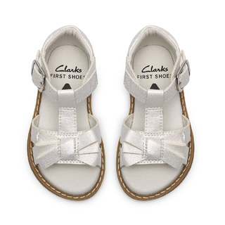 Clarks Luana Bow T 26187201 Λευκό