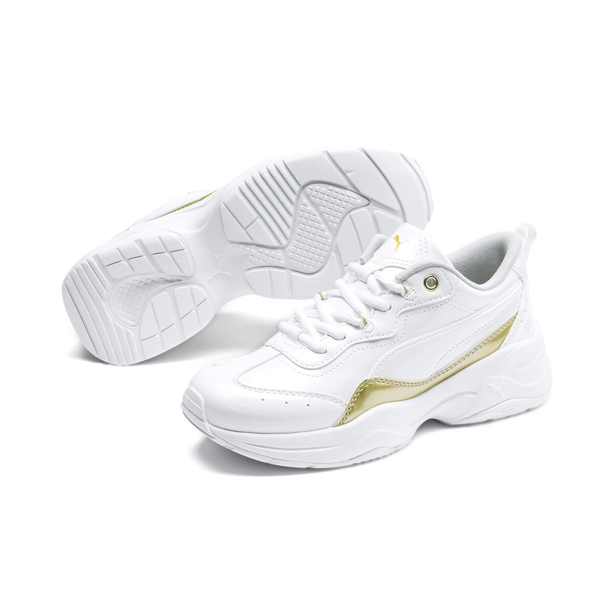 Adidas Grand Court C EG3811 Puma Cilia Patent Youth 371629 01 girl Elsaki.gr