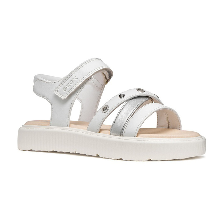 Geox J45DBI-C1000 Λευκό , 36