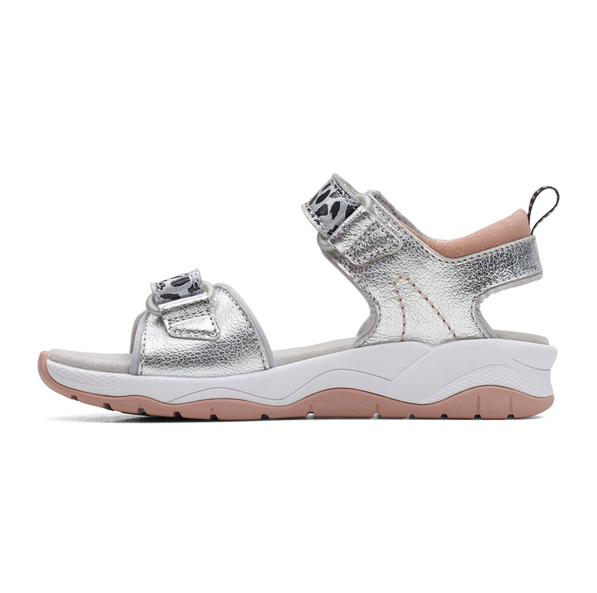 Clarks Clowder Print K 26166127 Silver