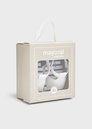 Mayoral hugging shoe 09508-023 white-blue