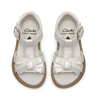 Clarks Luana Bow T 26187201 Λευκό