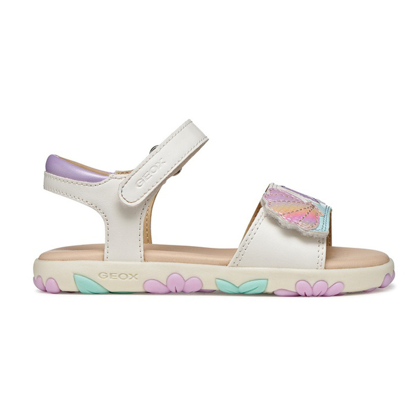 Geox J558ZB-C0814 Λευκό , 35